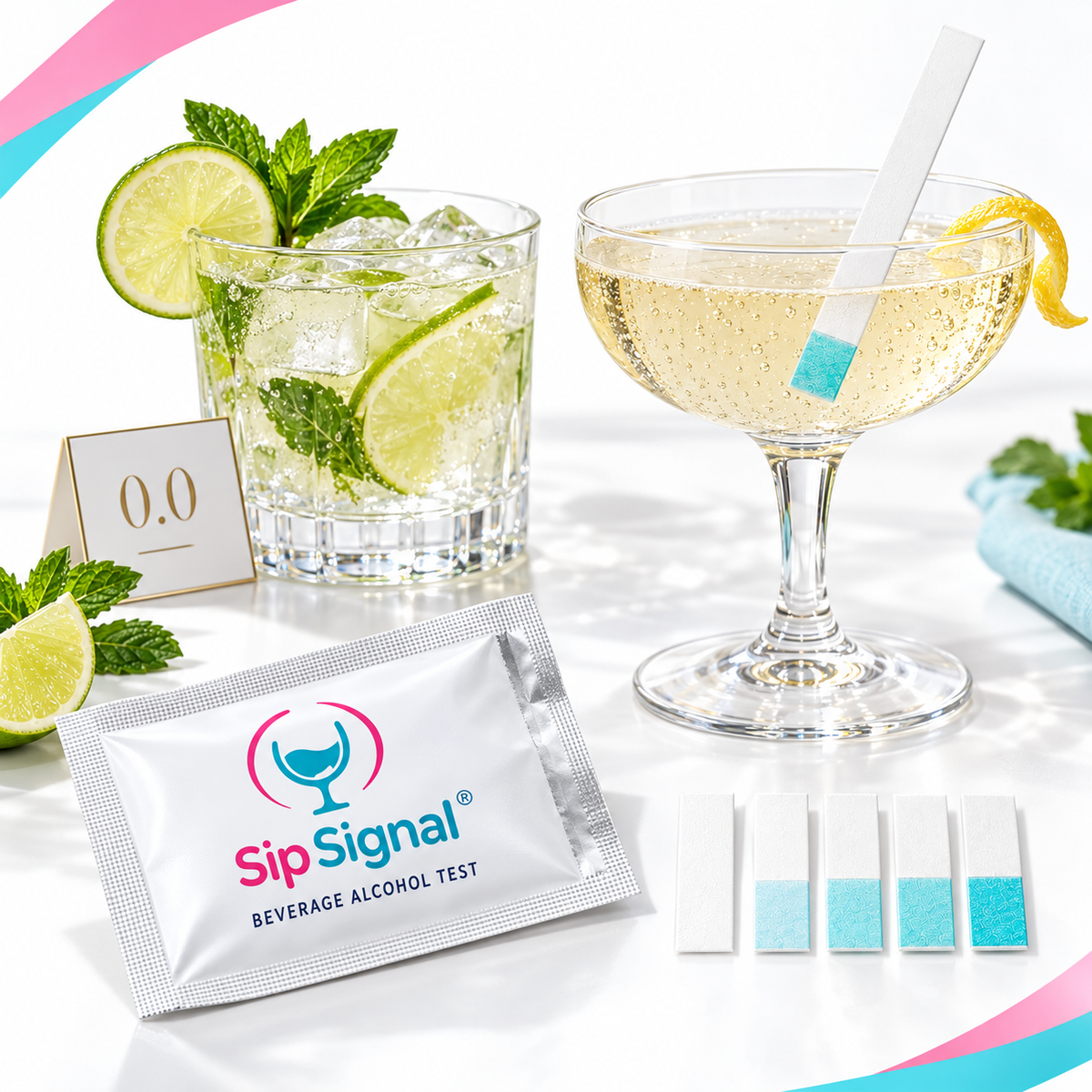 Sipsignal-Alcohol Test Strips