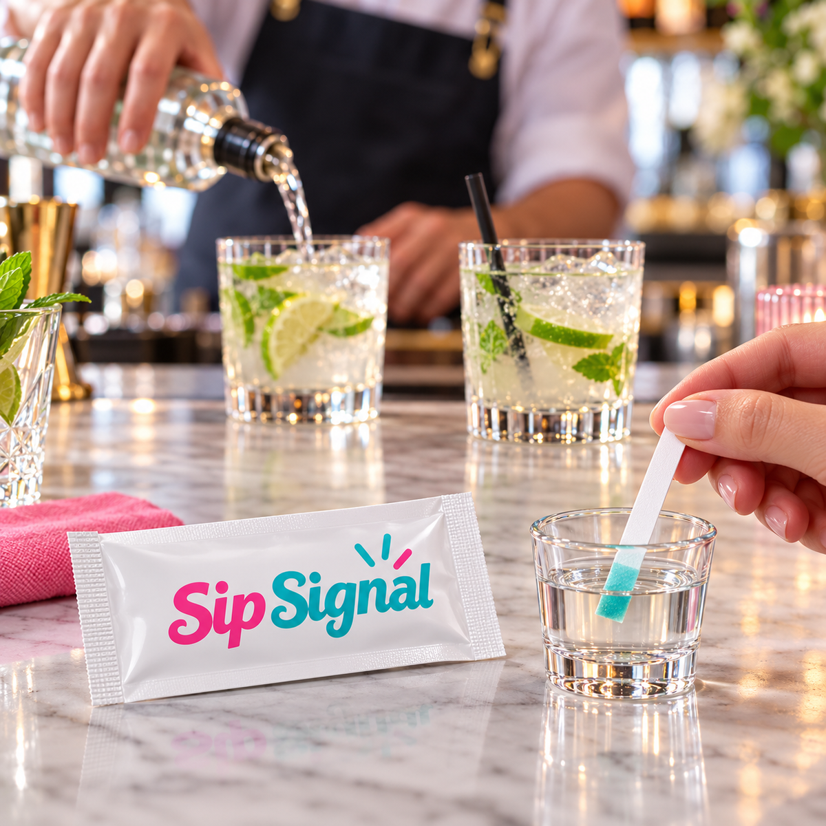 Sipsignal-Alcohol Test Strips